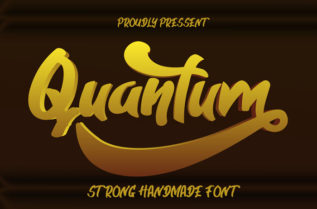 Quantum Handwritten Font