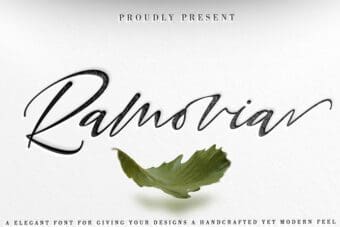 Ramovia Handwritten Font