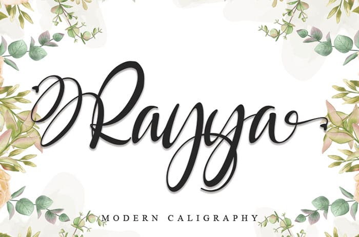 Rayya Script Font
