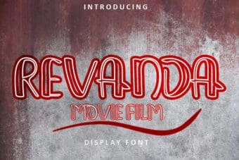 Revanda Display Font