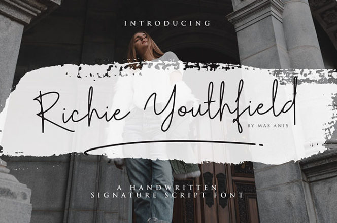 Richie Youthfield Script Font