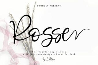 Rosse Script Font