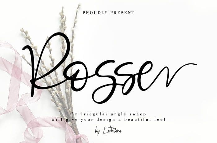 Rosse Script Font