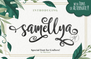 Samellya Script Font