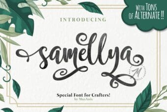 Samellya Script Font