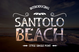 Santolo Beach Sans Serif Font