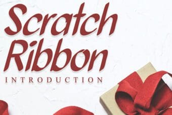 Scratch Ribbon Handwritten Font