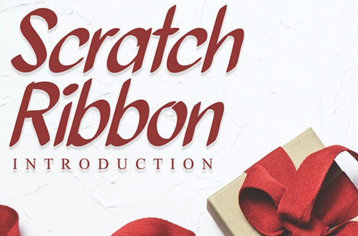 Scratch Ribbon Handwritten Font
