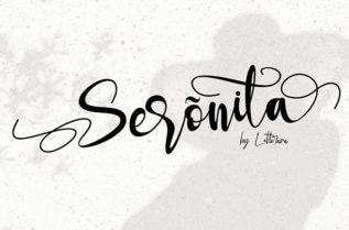 Seronita Handwritten Font