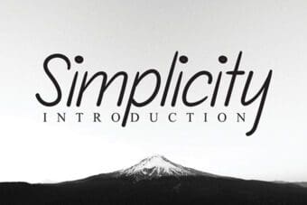 Simplicity Serif Font