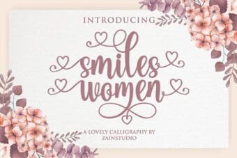 Smiles Women Script Font