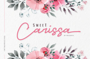Sweet Carissa Script Font