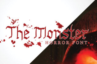 The Monster Display Font