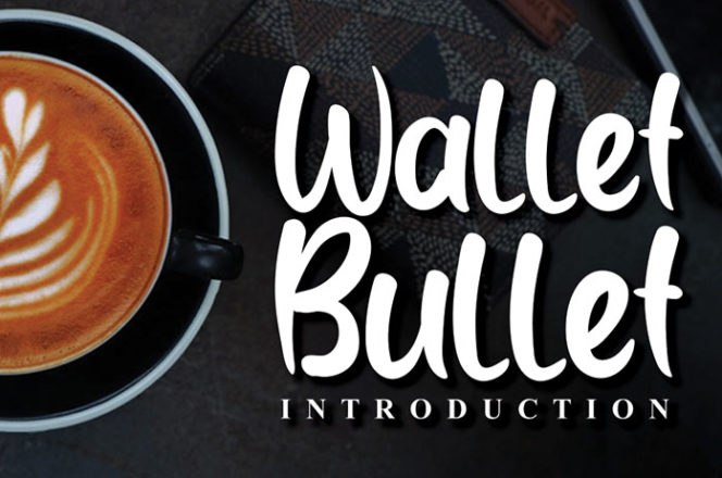 Free Wallet Bullet Serif Font