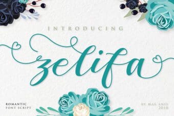 Zelifa Script Font