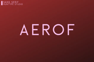 Aerof Sans Serif Font