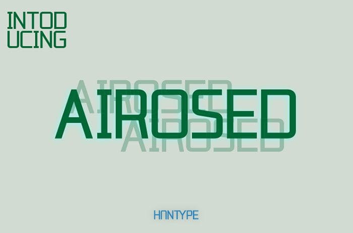 Airosed Sans Serif Font
