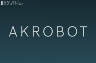 Akrobot Sans Serif Font