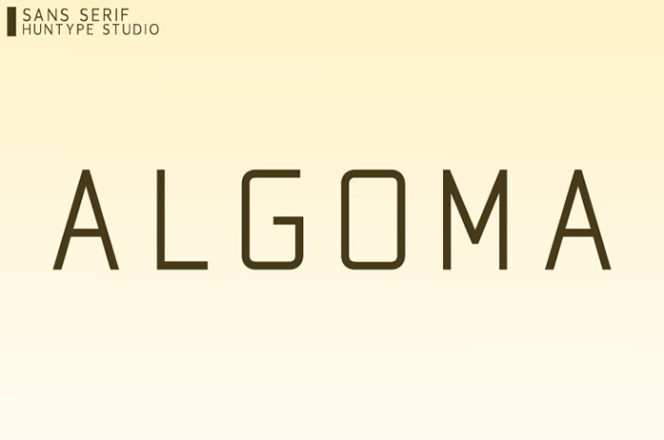 Algoma Sans Serif Font