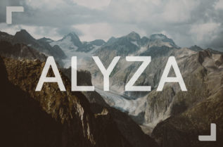 Alyza Sans Serif Font