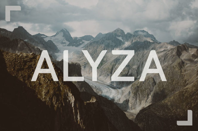 Alyza Sans Serif Font