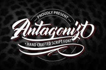 Antagonis Handcrafted Script Font