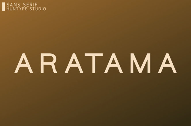 Aratama Sans Serif Font