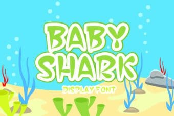 Baby Shark Display Font