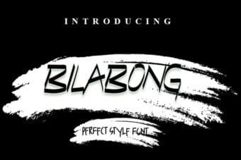 Bilabong Handwritten Font
