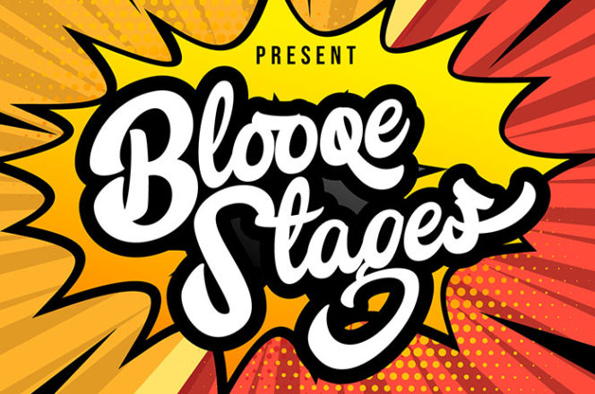 Blooqe Stages Script Font