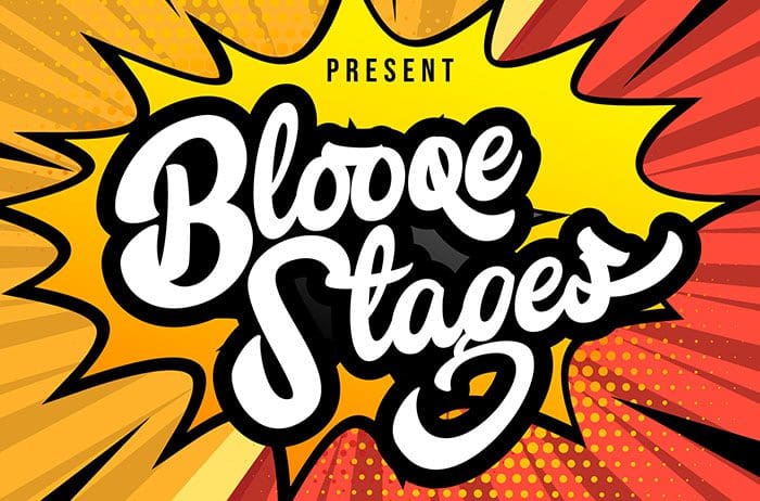 Blooqe Stages Script Font
