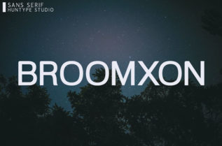 Broomxon Sans Serif Font