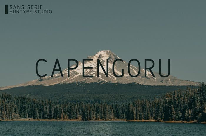 Capengoru Sans Serif Font