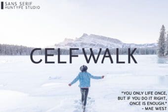 Celfwalk Sans Serif Font