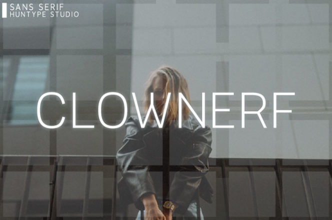 Clownerf Sans Serif Font