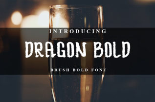 Dragon Bold Handwritten Font
