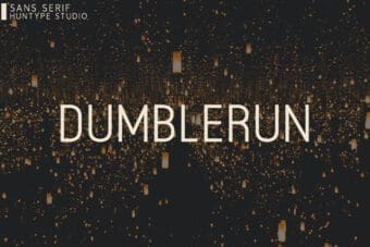 Dumblerun Sans Serif Font