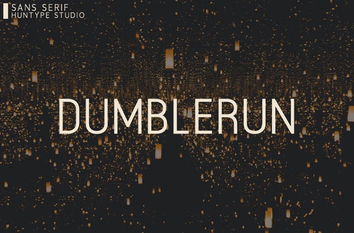 Dumblerun Sans Serif Font