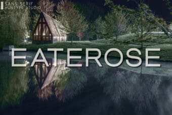 Eaterose Sans Serif Font