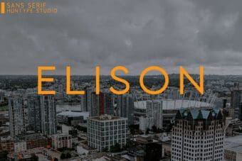 Elison Sans Serif Font