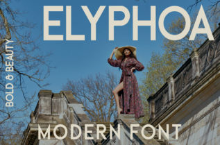 Elyphoa Sans Serif Font