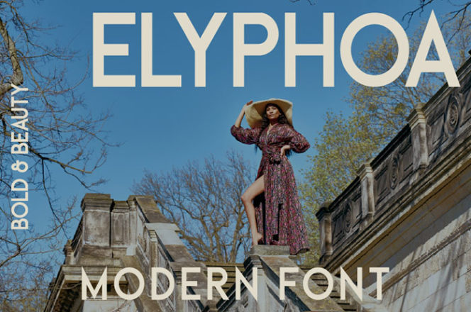 Elyphoa Sans Serif Font