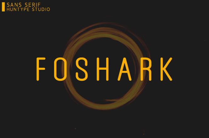 Foshark Sans Serif Font