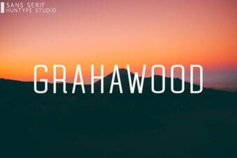 Grahawood Sans Serif Font