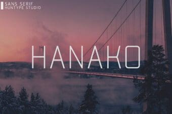 Hanako Sans Serif Font