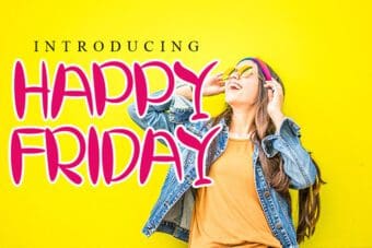 Happy Friday Handwritten Font