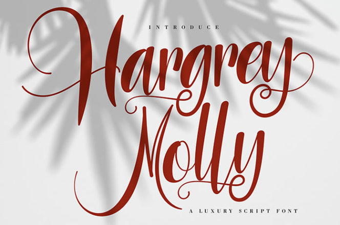Hargery Molly Script Font