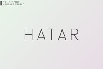 Hatar Sans Serif Font