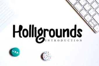 Helligrounds Script Font