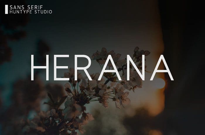 Herana Sans Serif Font